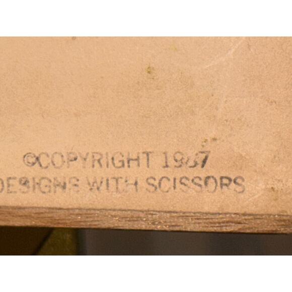 Folk Art Papercut – “Through Wisdom a Home is Built” – Designs with Scissors - Picture 5 of 7